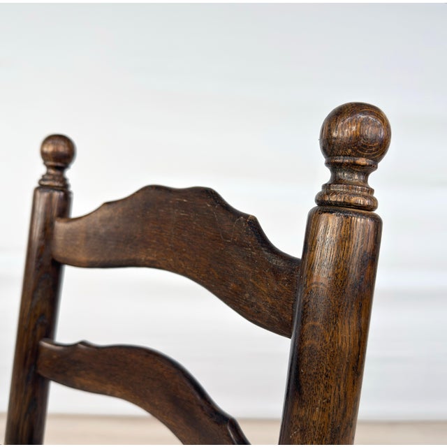 French Farmhouse Dining Chairs – Set of 6 For Sale - Image 10 of 11