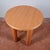 Brown Italian Round Coffee Table, 1980s For Sale - Image 8 of 9