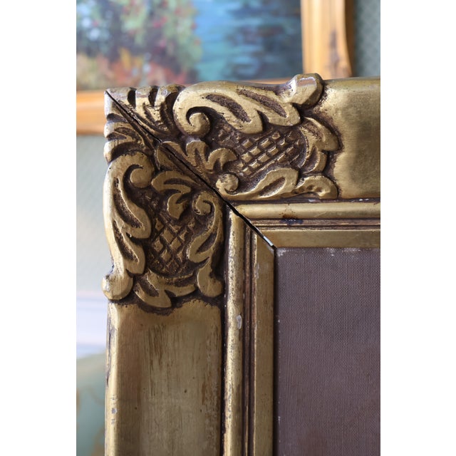 1952 Kenzo Nakamori Signed Oil Portrait of a Woman in Ornate Giltwood Frame For Sale - Image 16 of 18