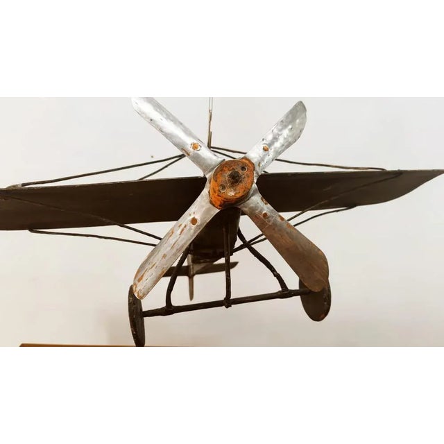 Mid-Century Modern Aluminum Airplane, 1960s For Sale - Image 14 of 18