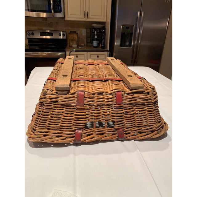 Antique French Kindling Basket For Sale - Image 4 of 10