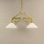 Art Deco Viennese Brass Hanging Lamp, 1920s For Sale - Image 3 of 18