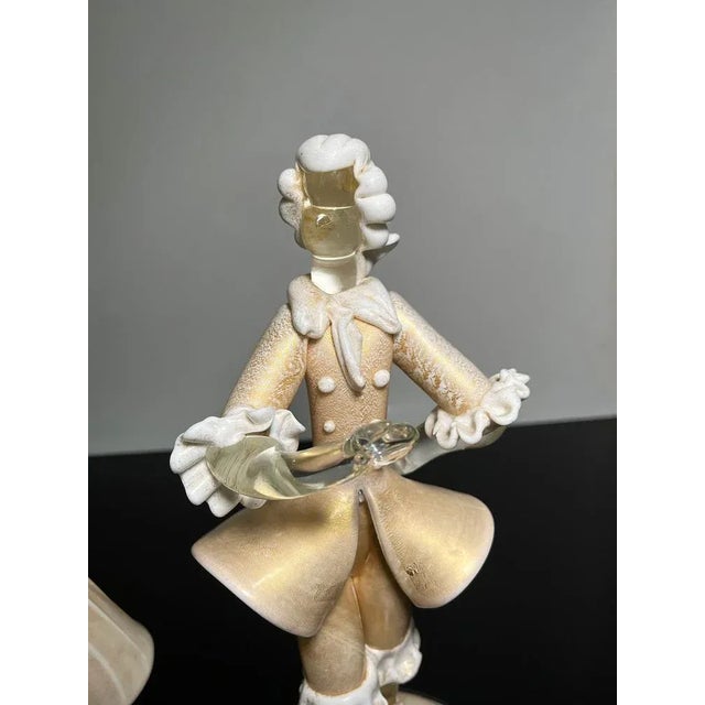 Murano Glass Figurines from Cenedese Vetri, Italy, Set of 2 For Sale - Image 5 of 8