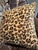 Wild Leopard Print Waist Pillow - One 18-Inch Piece For Sale - Image 4 of 6