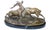 20th Century Bronze Fighting Stags Sculpture on Marble Base For Sale - Image 6 of 7