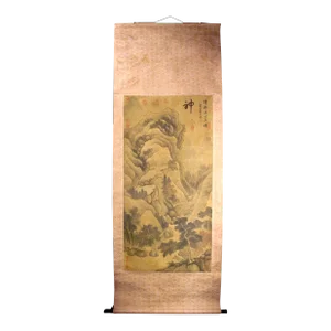 Early 20th Century Chinese Landscape Scroll