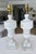 Italian Pair of 1950's Italian Neoclassic Alabaster Table Lamps For Sale - Image 3 of 18