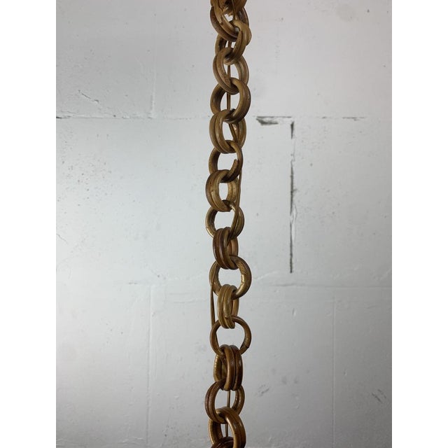 Midcentury Modern Pencil Bamboo Pendant Lamp, 1970s For Sale - Image 10 of 18