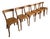 Vintage Baumann Bistro Chairs, France, 1950s, Set of 6 For Sale