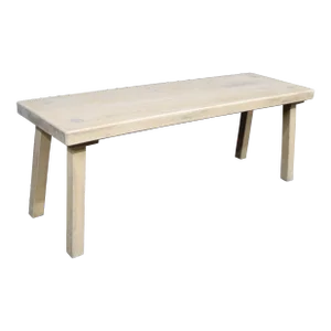 Bleached Walnut Bench