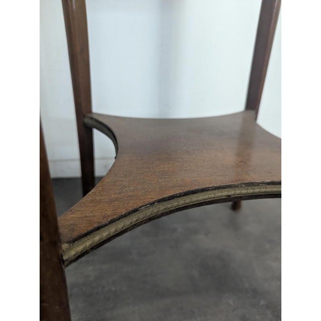 Transitional Style Mahogany Side Table For Sale - Image 6 of 8