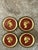 Vintage Grand Tour Wooden Profile Medallions - Set of 4 For Sale - Image 18 of 18