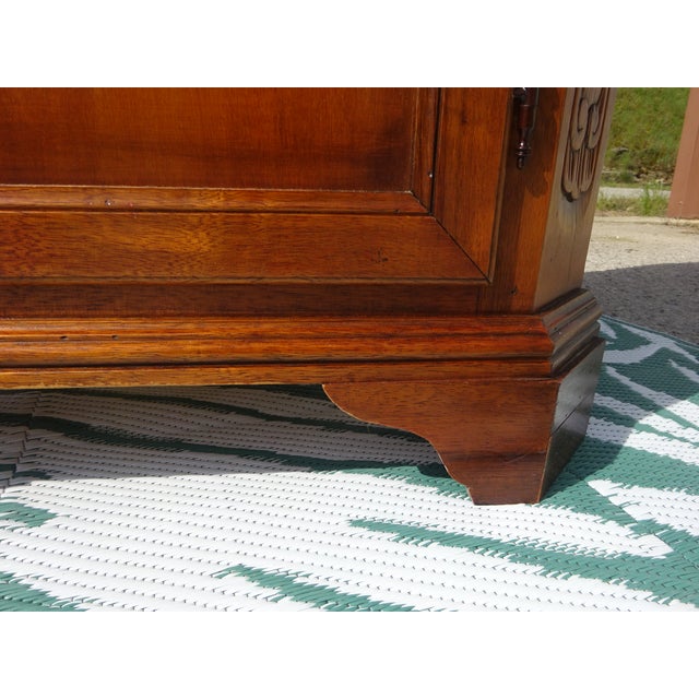 Glass Corner Display Cabinet, 1980s For Sale - Image 16 of 18