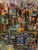 1970s Vintage Signed Remington Dimensional Mixed-Media Cityscape on Board For Sale - Image 5 of 12