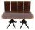 Baker Collectors Edition Banded Mahogany Dining Table For Sale