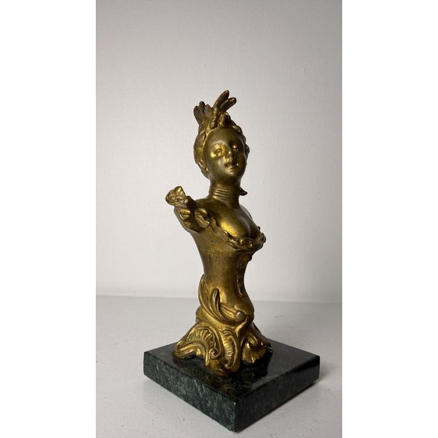 Belle Époque Bronze Sculptures, 1800s, Set of 2 For Sale - Image 4 of 16
