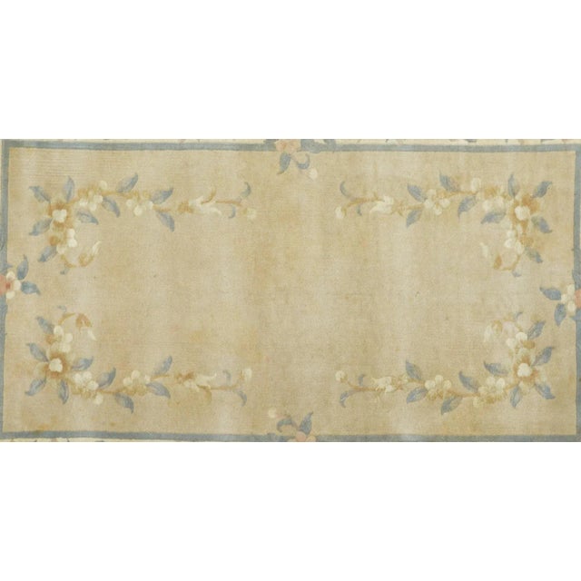 19th Century Chinese Rug 2'11'' X 4'11'' For Sale - Image 5 of 11