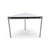 Postmodern Triangular White Corner Desks from USM Haller, Set of 2 For Sale - Image 3 of 9
