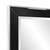 Square Devon Mirror in Black For Sale In Chicago - Image 6 of 9