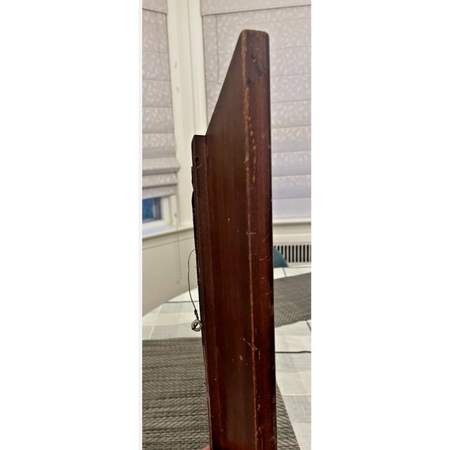 Americana Wall Art - Bicentennial Era Betsy Ross Embroidered Folk Art For Sale - Image 4 of 9