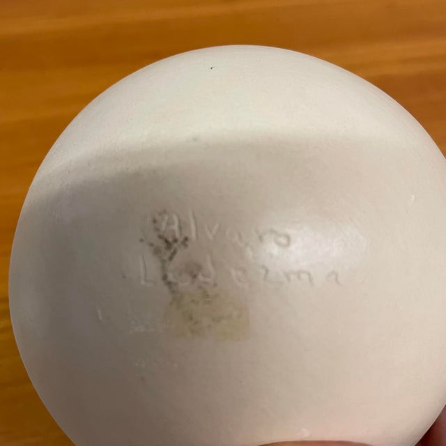 Pair of Signed Geometric Small Mata Ortiz Seed Pots - Benita Moreno & Alvaro Ledezma For Sale - Image 10 of 10