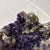 Unique Amethyst Stone Mine Scene Crafted With Silver Men Working in a Mine, Art Display Piece For Sale - Image 11 of 12