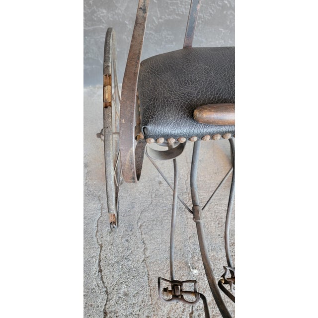 1900 - 1909 Antique Tricycle / Bicycle Circa. 1900 For Sale - Image 5 of 14