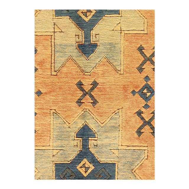 Traditional 1990s Pasargad Fine Hand Knotted Turkish Vintage Kazak For Sale - Image 3 of 5