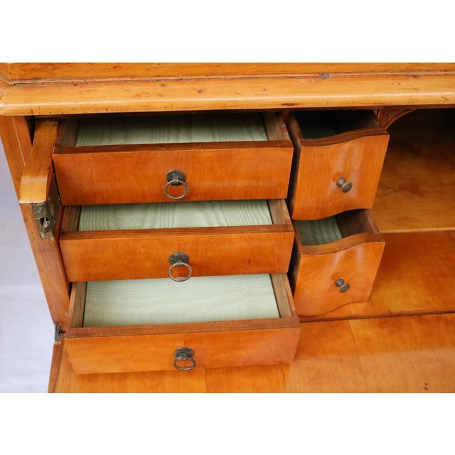 Scandinavian Biedermeier Chest of Drawers with Secretaire For Sale - Image 4 of 18