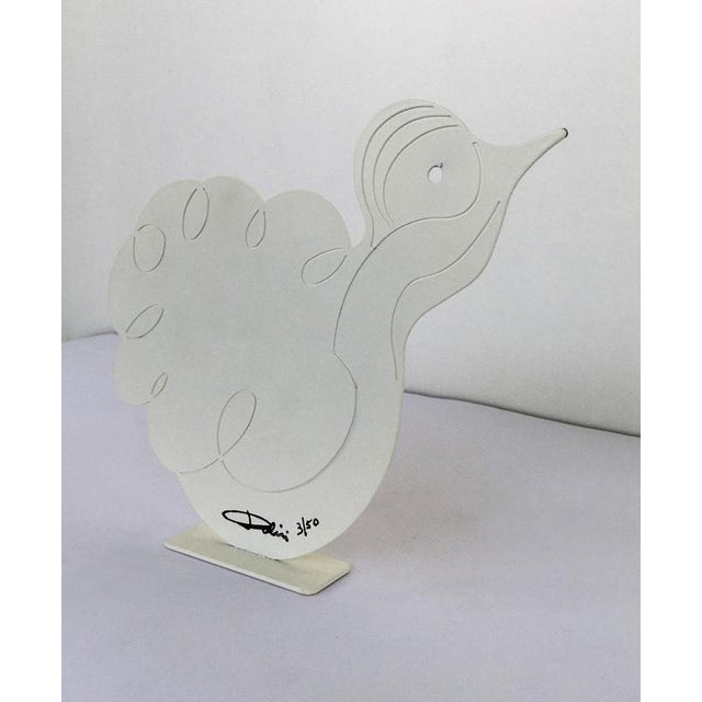 White Painted Metal Sculpture by Riccardo Dalisi, Italy, 1980s For Sale - Image 14 of 18