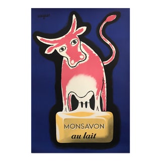 1999 French Advertising Poster, Monsavon Au Lait For Sale
