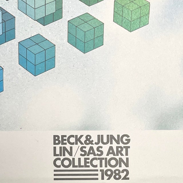 1980s “Eagle Box Triptyk” Beck & Jung SAS Art Collection Poster Chairish