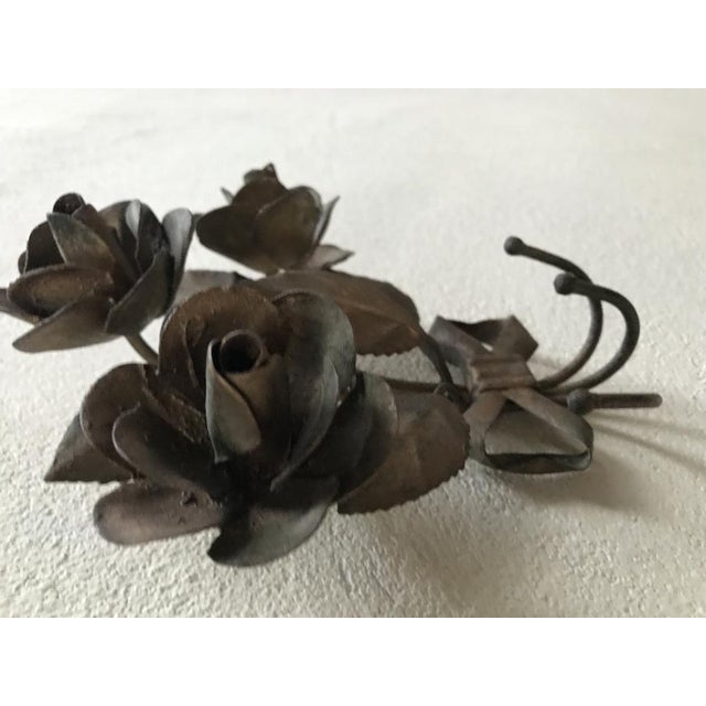 Metalwork Bouquet Handmade Rose Charm Hook For Sale - Image 6 of 14