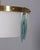 Vintage Blue Glass and Crystal Pendant Light, Italy, 1950s For Sale - Image 11 of 16