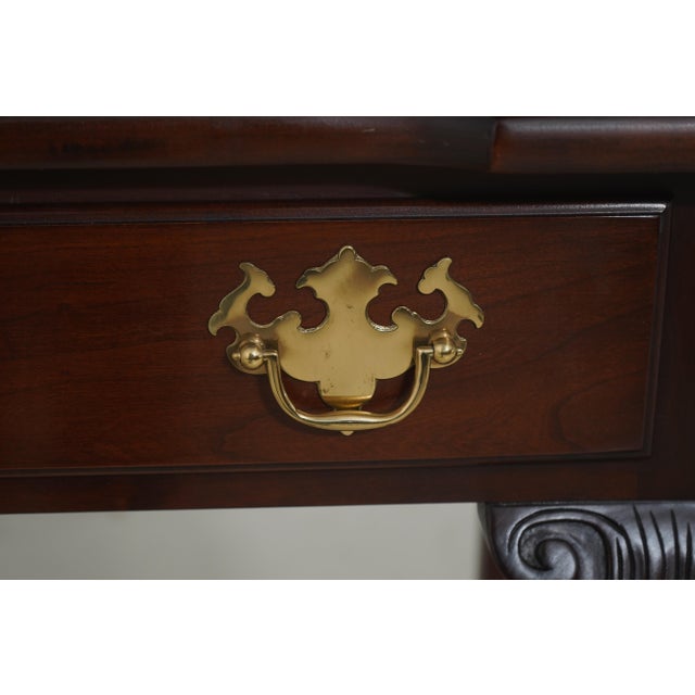 Statton Cherry Private Collection Flip Top Table For Sale - Image 13 of 17