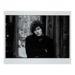 Tim Buckley by David Gahr, 1967 Estate Stamped Photograph For Sale