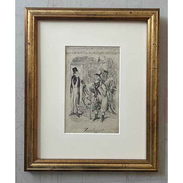 Mid 19th Century Set of 6 Framed Victorian English Alphabet Prints Related to Sport and Hunting by Henry Heath Circa 1840 For Sale - Image 5 of 11