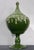 Contemporary Vintage Volcanic Glaze Ceramic Studio Art Pottery Covered Urn Vessel For Sale - Image 3 of 8