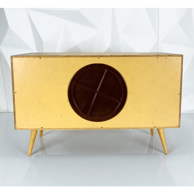 Table Clock from Weimar, 1950s, in Very Good conditions. Designed 1950 to 1959 This piece has an attribution mark, I am...