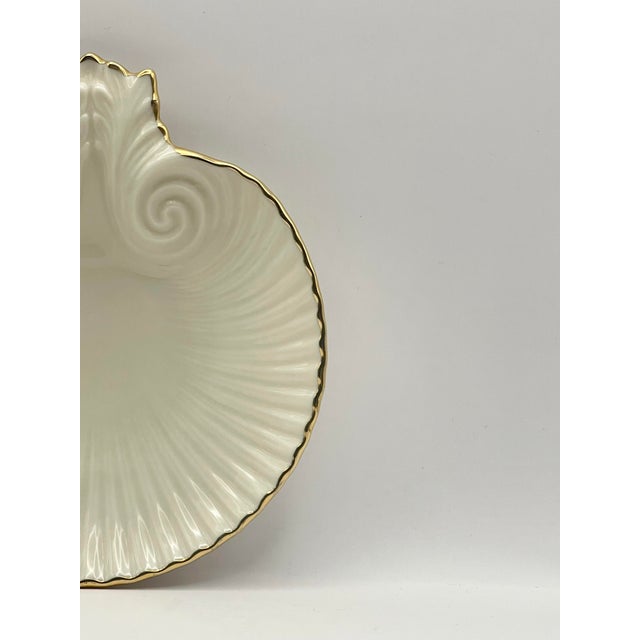 Vintage Lenox Seashell Trinket Dish For Sale In Jacksonville, FL - Image 6 of 8