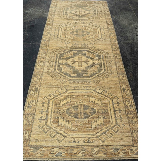 Turkish Oushak Rug 2'8" x 7'6" #23020 Explore a curated collection of hallway runners, wool rugs, and handmade...