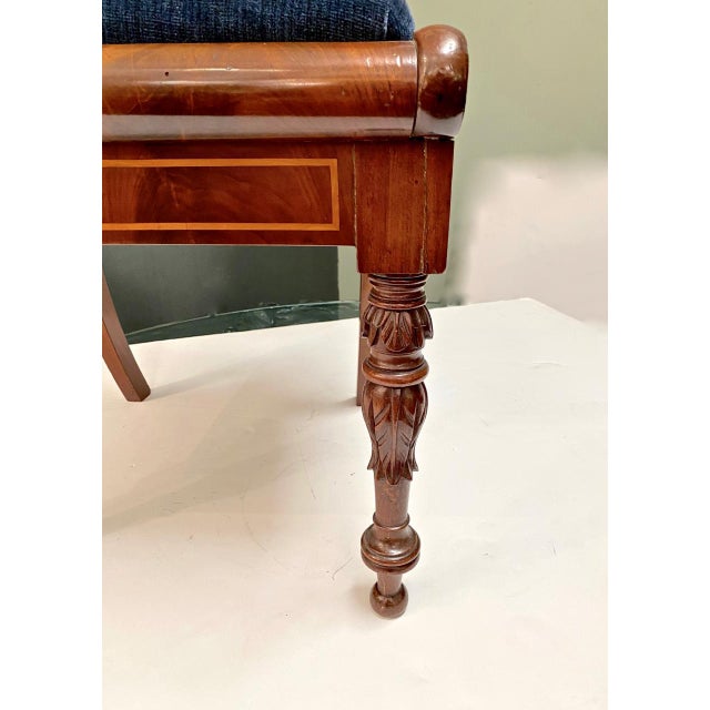 Brown Early 19th Century Baltic Neoclassical Side Chair For Sale - Image 8 of 9