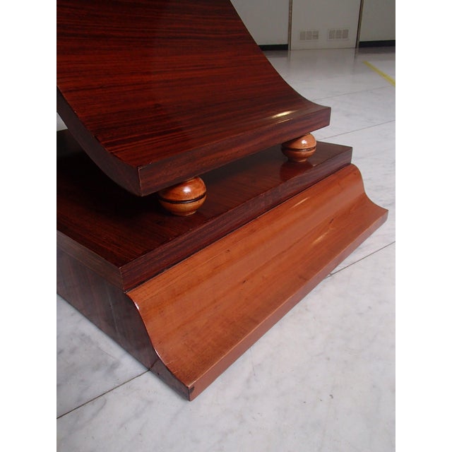 Art Deco Console Table with X-Shaped Legs, 1930s For Sale - Image 9 of 12