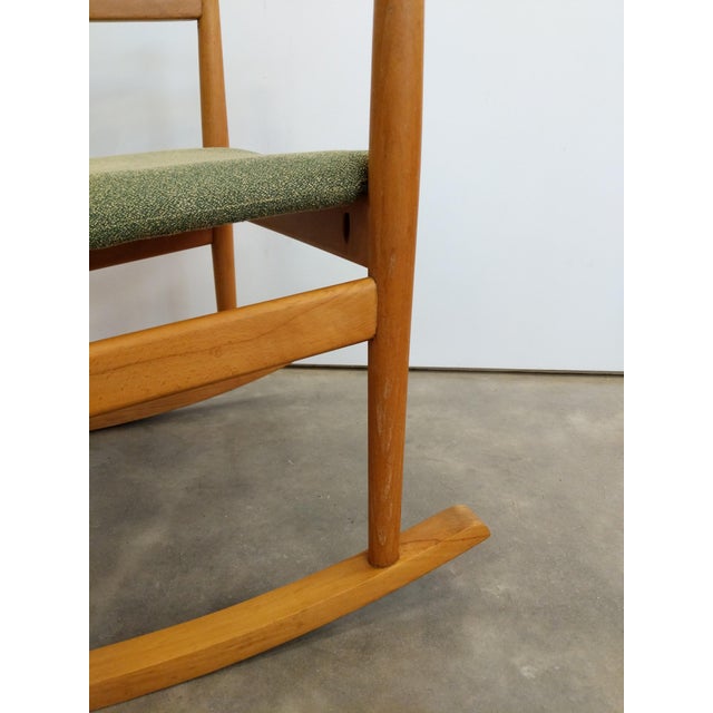 Vintage Danish Modern Rocking Chair For Sale - Image 12 of 12