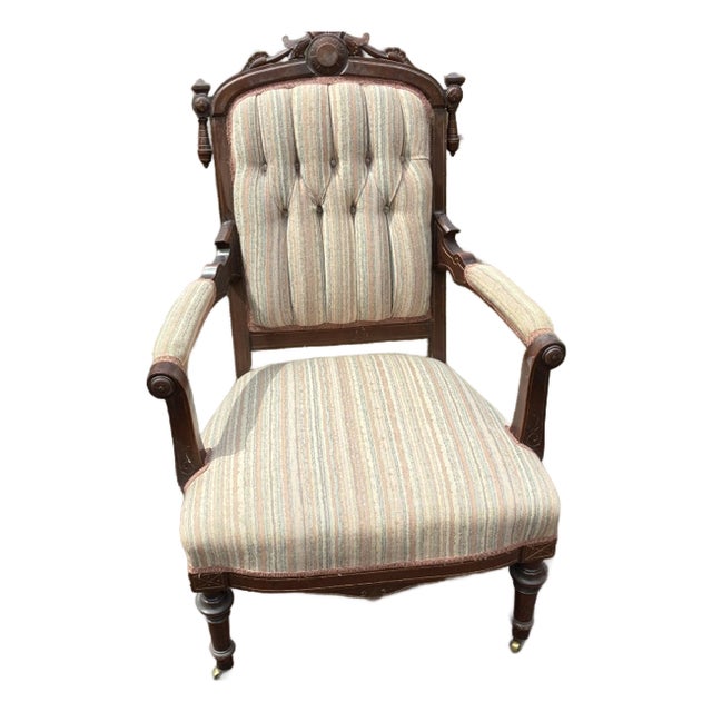 Antique Eastlake Chair For Sale