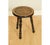 Dutch Lacquered Marquetry Stool For Sale - Image 5 of 9