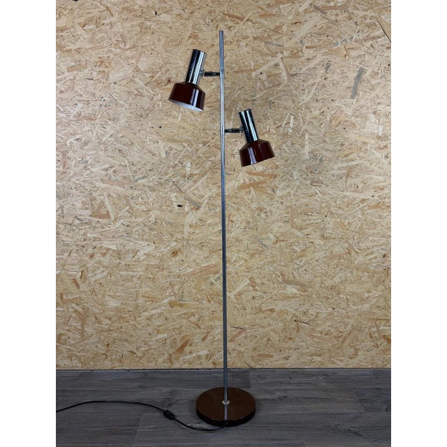 Vintage Space Age Floor Lamp in Metal, 1960s For Sale - Image 10 of 18