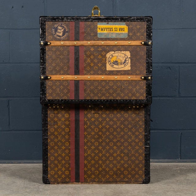 Vintage Hat Trunk in Monogram Canvas from Louis Vuitton, France, 1930 For Sale - Image 10 of 18