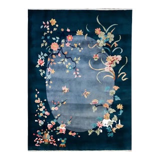 Early 20th Century Chinese Art Deco Rug For Sale