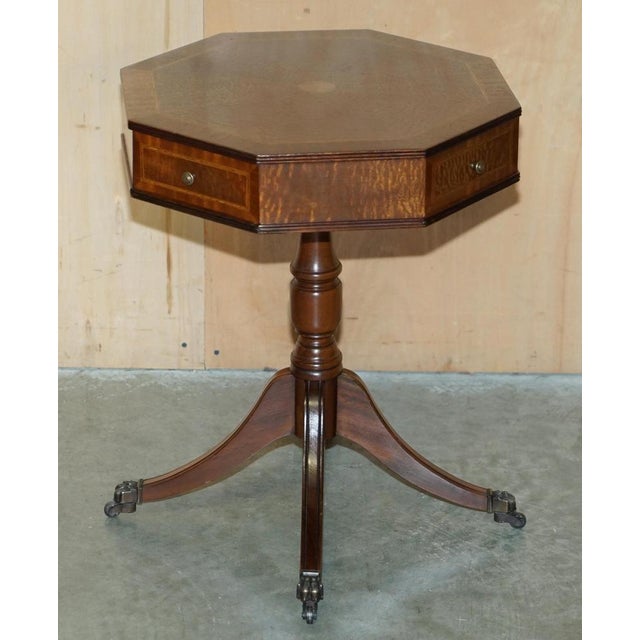 Mid-Century Modern Burr Oak Side or End Tables from Andrew Thompson, 1960s, Set of 2 For Sale - Image 3 of 18